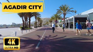 Driving in Agadir City Morocco 【4K 60fps】 جولة في مدينة أكادير المغرب [upl. by Rebmak807]