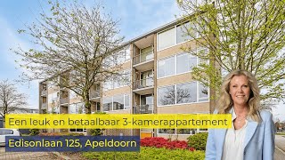 Edisonlaan 125 Apeldoorn  Buurman Makelaardij Apeldoorn [upl. by Bertasi]