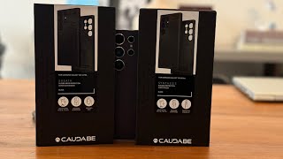 Top cases contenders 🔥Caudabe Sheath amp Caudabe Synthesis unboxing For the Samsung Galaxy S24 Ultra🔥 [upl. by Raphaela185]