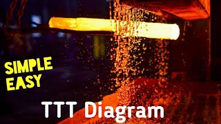 TimeTemperatureTransformation TTT Diagram Explained In Simple way Hindi [upl. by Hortense]