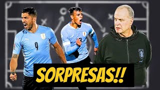 URUGUAY Los convocados de BIELSA [upl. by Leaw]