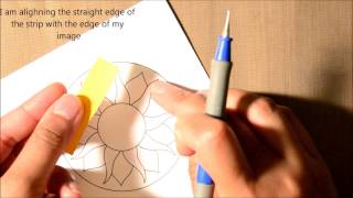 How to make Mosaic with Paper [upl. by Chabot]