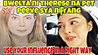 THERESE NAGSALITA SA ISSUE NA PET PEEVE SYA NI FYANGUSE INFLUENCE IN A RIGHT WAY [upl. by Martainn]