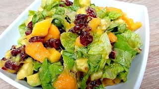 💥 La ensalada más exquisita que habrás de probar ¡Te encantará 😋 [upl. by Aicelef]