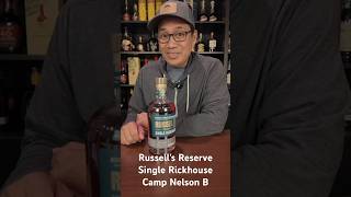 Russell’s Reserve Single Rickhouse Camp Nelson B Quick Review amp Crack bourbonreview bourbon wt [upl. by Llerraj]