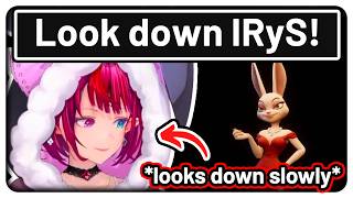 IRyS found the reason why Chat wanted her to look down 👀 【Hololive EN】 [upl. by Candra674]