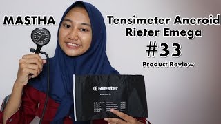 Review Tensimeter Aneroid Riester Emega [upl. by Vareck]