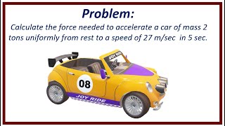 ⚡ Calculate force needed to accelerate  Mechanical engineering [upl. by Ayrotal349]