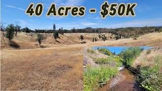 Acreage For Sale In California  Affordable Real Estate Cheap Land 40 Acres Ono CA [upl. by Myrtle]