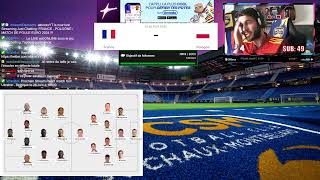 FRANCE  POLOGNE  MATCH DE POULE EURO 2024 [upl. by Adev366]