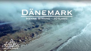 DENMARK  Henne Strand  Jütland  4K DRONE FLY [upl. by Theola]