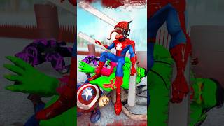 GTA V Superhero Slap Battle Spiderman vs Hulk gta gtav spiderman shorts homemaranha [upl. by Lockwood]