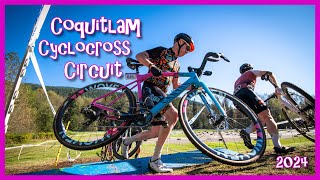 Awesome Cyclocross Bike Racing in Coquitlam BC Canada  2024 cyclocross bikeracing [upl. by Anitreb]