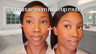 Busy mom makeup routine  10 minute mom makeup tutorial  Makeup Basics [upl. by Nnyrb]