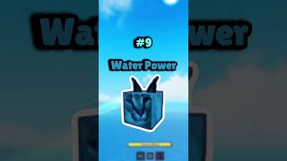 Top 10 BEST POWERS In Meme Sea My Opinion roblox top10 [upl. by Zindman583]