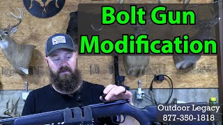 Bolt Action Rifle Picatinny Rail Install for Night Vision or Thermal [upl. by Ceporah]