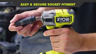 RYOBI® 18V ONE™ Compact Impact Wrench RIW18CBL [upl. by Nad]