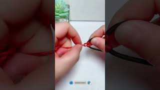 Easy to Use Necklace Cord diy craft knotting knotskill knottying [upl. by Carothers]