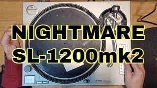 Technics SL1200 mk2 Nightmare Turntable [upl. by Ojela]