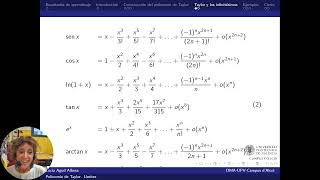 Polinomio de Taylor Aplicación al cálculo de límites   UPV [upl. by Berkie]
