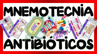 ANTIBIÓTICOS MECANISMO DE ACCIÓN  MNEMOTECNIA ANTIBIÓTICOS  GuiaMed [upl. by Aguste]