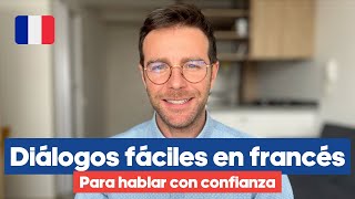 Aprende a hablar francés en 17 minutos  Diálogo para principiantes [upl. by Attoynek]