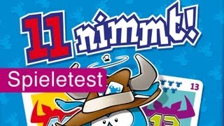 11 nimmt Kartenspiel  Anleitung amp Rezension  SpieLama [upl. by Adaval]