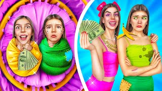 Poor vs Rich Sister My Twin Sister Became a Millionaire [upl. by Laddy]