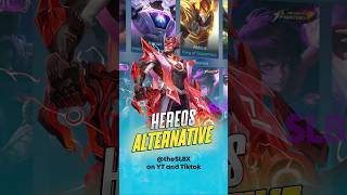 Hero Alternatives Part2 mobilelegends mlbb [upl. by Monagan]