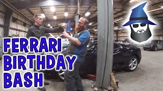 Hoovie Helps the CAR WIZARD Celebrate a Ferrari 360s 20th Birthday [upl. by Romito327]