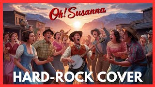 Oh Susanna  HardRock Cover  Music by Udio udioai [upl. by Yoong912]