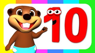 quotCounting to 10quot  Numbers Learning Song for Kids Teach How to Count to 10 Preschool Education [upl. by Pachton811]