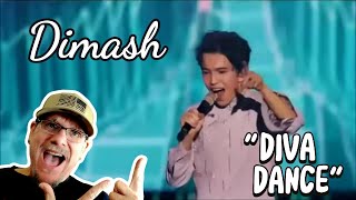 Dimash Qudaibergen  DIVA DANCE  First Time reaction Short and great [upl. by Norym751]