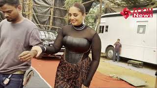 Huma Qureshi Flaunts Her Huge H0t Figure In Very Bold Outfit At Shoot💃 [upl. by Elumas]