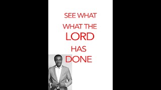 SEE WHAT THE LORD HAS DONE  NATHANIEL BASSEY PIANO COVER [upl. by Ocram]