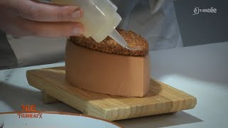 Noël aux Fourneaux – RECETTE  La bûche de pomme caramel et sarrasin [upl. by Hattie660]