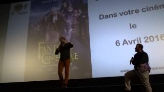 Avantpremière Le Fantôme de Canterville avec Michaël Youn [upl. by Rohpotsirhc758]