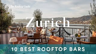 10 Best Rooftop Bars in Zurich  2024 [upl. by Selokcin567]