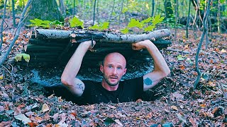 A man built a hidden shelter underground where he can survive [upl. by Donald]