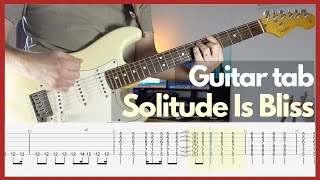 Tame Impala  Solitude Is Bliss Guitar tabs [upl. by Kristen]