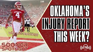 Injury Report Update On The Sooners vs Tennessee  Sooner Spotlight Clips [upl. by Notsae192]