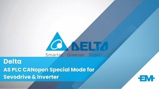 AS PLC CANopen Special Mode for Sevodrive amp Inverter [upl. by Carce]