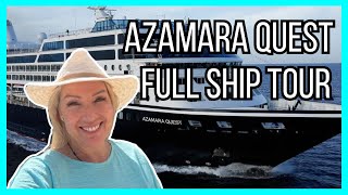 Azamara Quest Full Ship Tour  2024 Azamara Cruise [upl. by Tut]