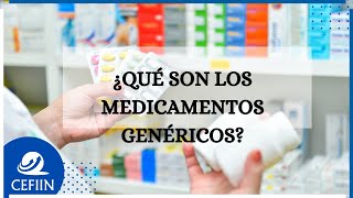 Webinar 35 ¿Qué son los medicamentos genéricos [upl. by Alemak]