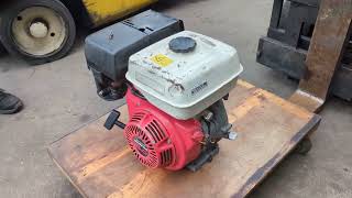 Honda GX240 8 HP Gasoline Powered Engine 1quot Threaded Shaft [upl. by Aluap547]