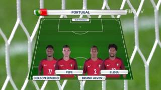 Match 10 New Zealand v Portugal Team Lineups  FIFA Confederations Cup 2017 [upl. by Yentrac]