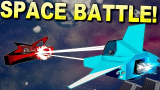 Multiplayer Space Battle with Super Strength Laser Cannons  Main Assembly Gameplay [upl. by Ttesil123]