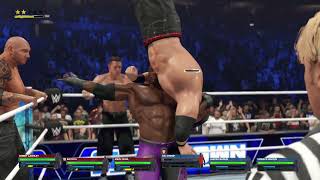 WWE 2K24  Cenation vs The Nexus  6Man Tag Team Match [upl. by Anauq]