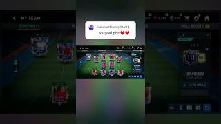 Liverpool squad in fc24 mobile or Liverpool squad in fifa23 mobile viral ytshortsfcmobilefifa23 [upl. by Damle]