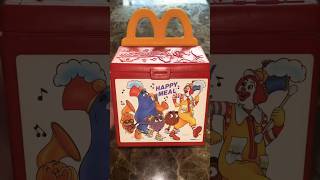 1989 Pretend Food Happy Meal Box Made By Fisher Price mcdonaldstoy toyshorts happymeal [upl. by Rafaelof912]